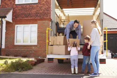 Man and van moving household items in Bounds Green