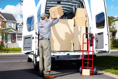 Local moving truck sized for flats and family homes in Bounds Green